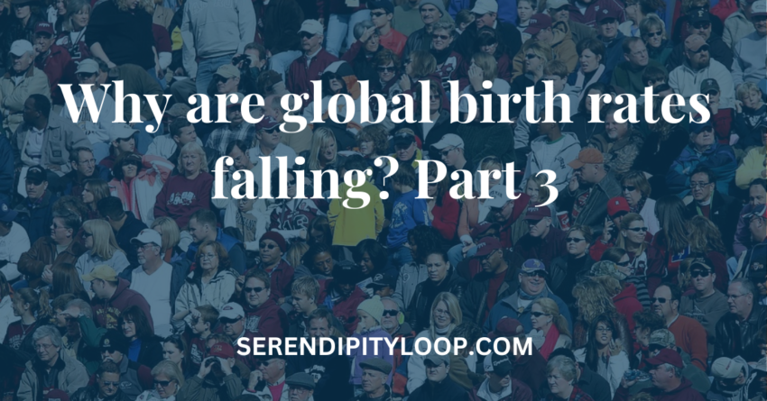 Why are global birth rates falling